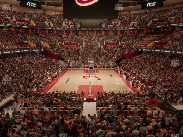 Rocket Arena - Section 114 Seat View Rocket Arena - Section 114 Seat View