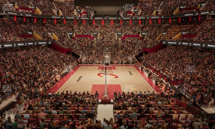 Rocket Arena - Section 114 Seat View