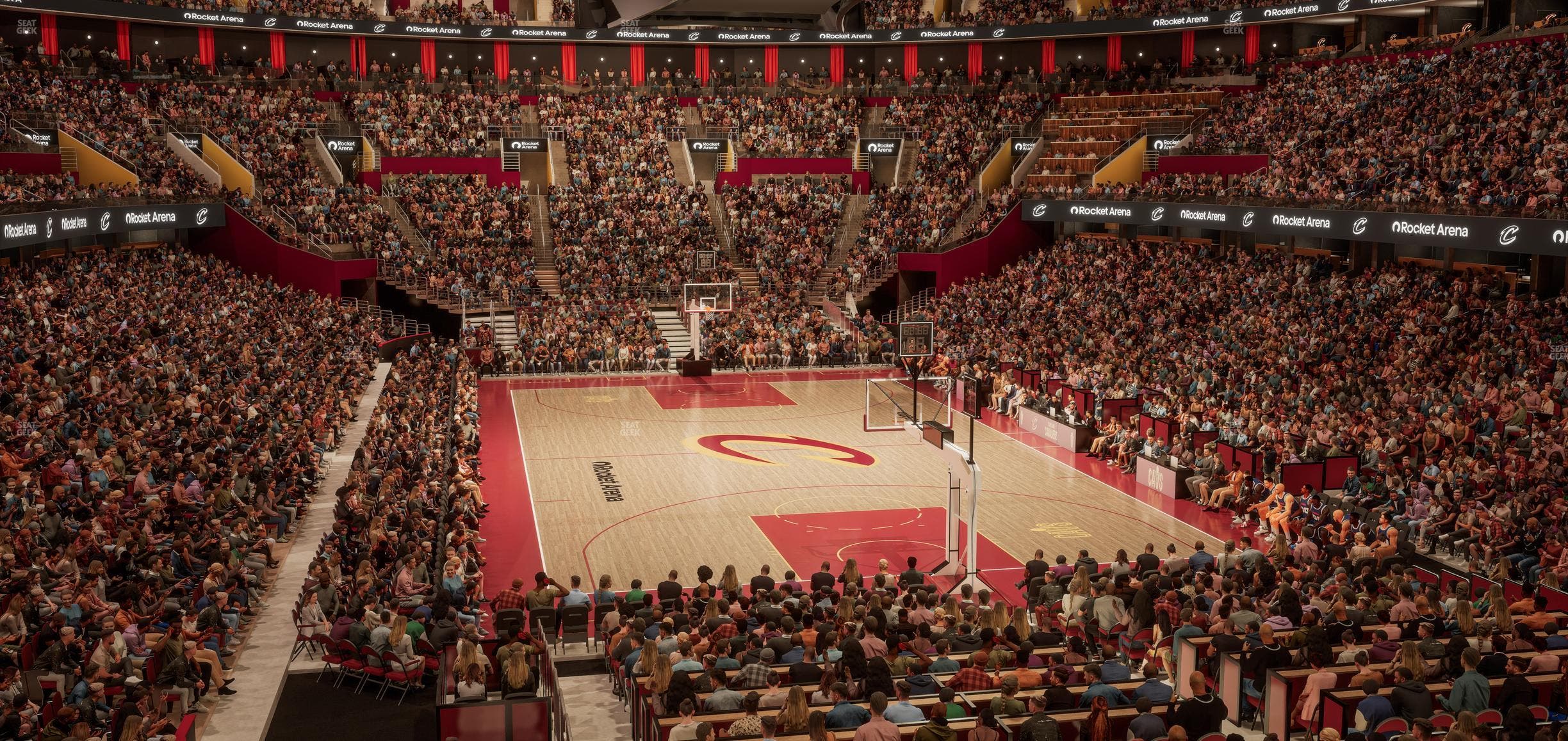 Rocket Arena - Section 115 Seat View