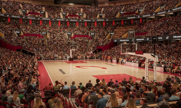 Rocket Arena - Section 116 Seat View