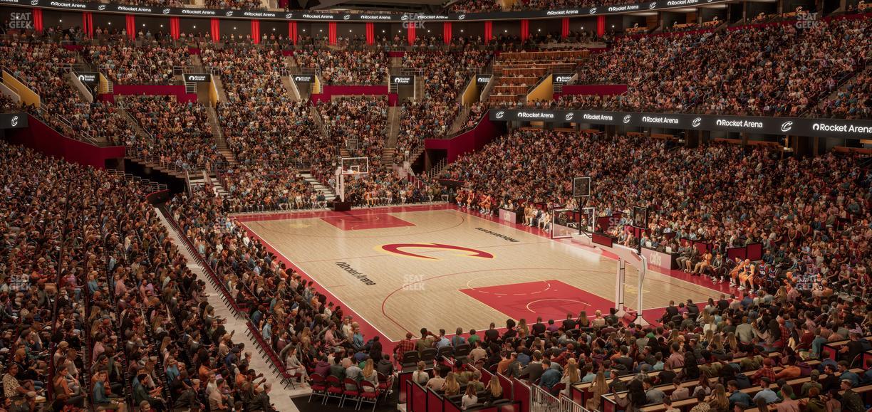 Rocket Arena - Section 116 Seat View