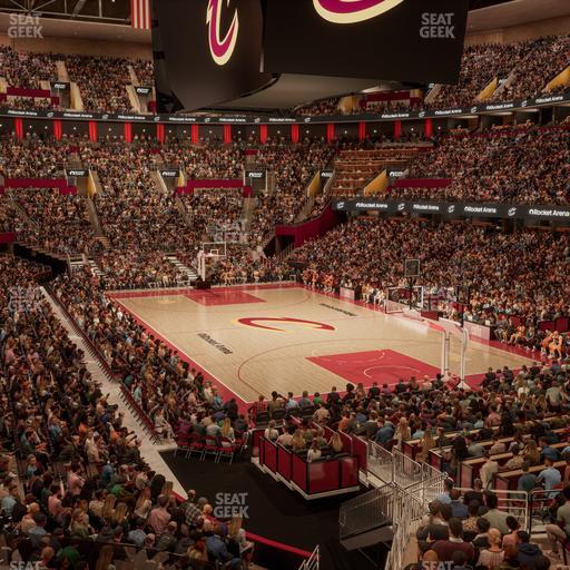 Rocket Arena - Section 116 Seat View