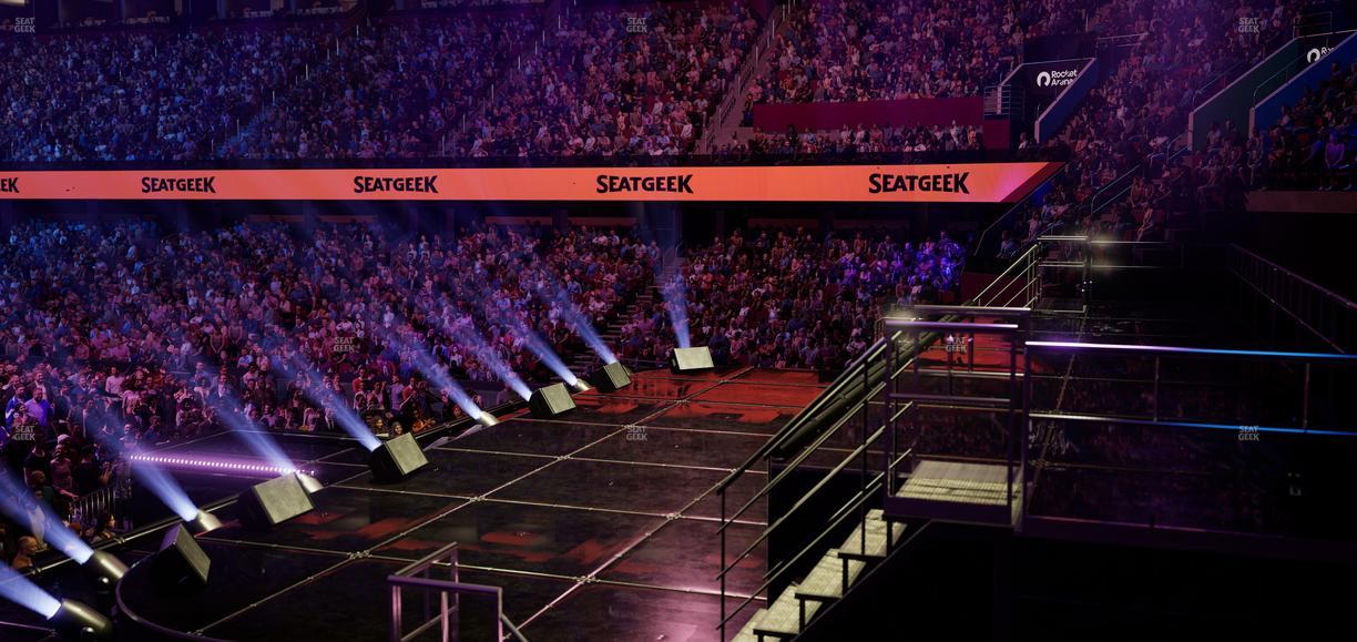 Rocket Arena - Section 116 Seat View