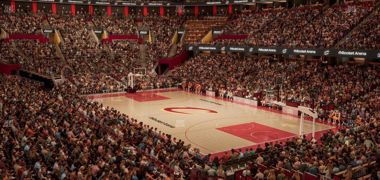 Rocket Arena - Section 117 Seat View