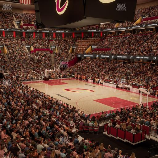 Rocket Arena - Section 117 Seat View