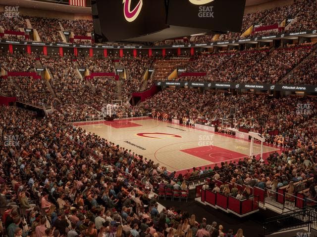Rocket Arena - Section 117 Seat View