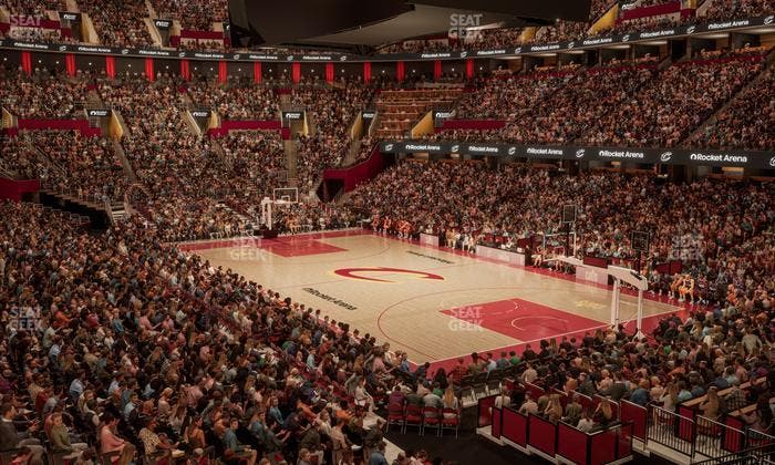 Rocket Arena - Section 117 Seat View