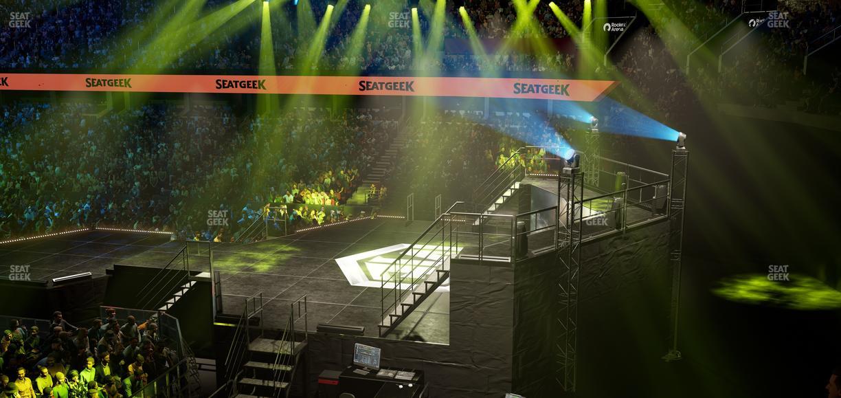 Rocket Arena - Section 117 Seat View