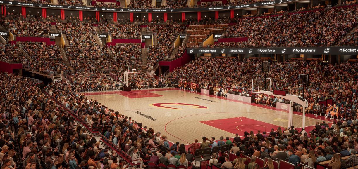 Rocket Arena - Section 117 Seat View
