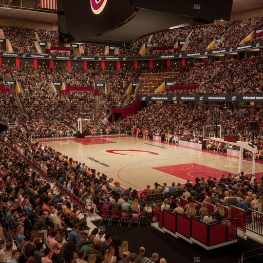 Rocket Arena - Section 117 Seat View
