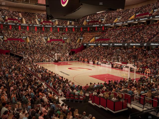 Rocket Arena - Section 117 Seat View