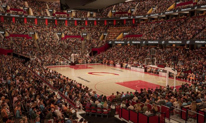 Rocket Arena - Section 117 Seat View