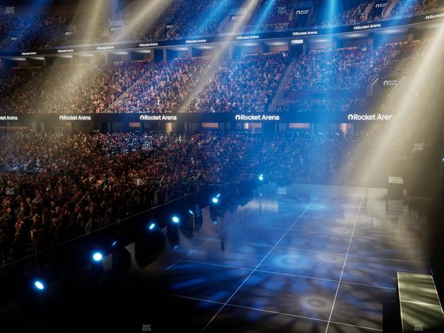 Rocket Arena - Section 117 Seat View