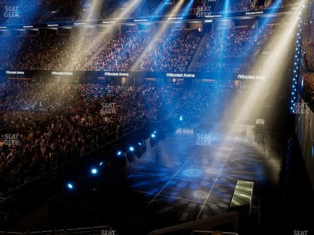 Rocket Arena - Section 117 Seat View