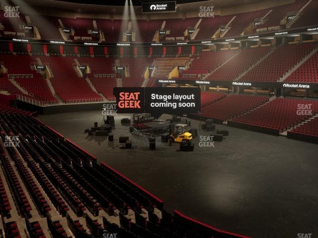 Rocket Arena - Section 117 Seat View