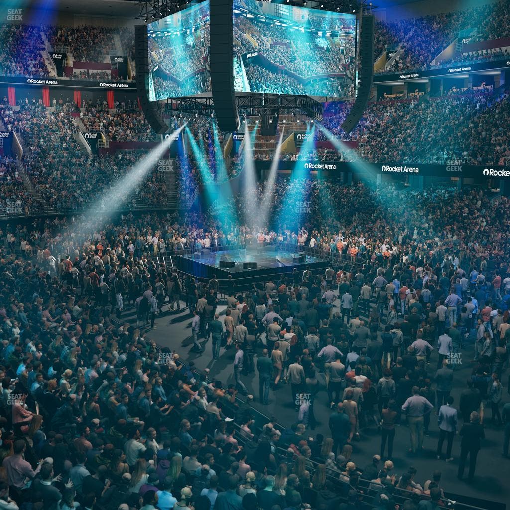 Rocket Arena - Section 117 Seat View