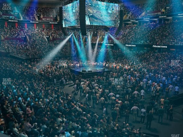 Rocket Arena - Section 117 Seat View