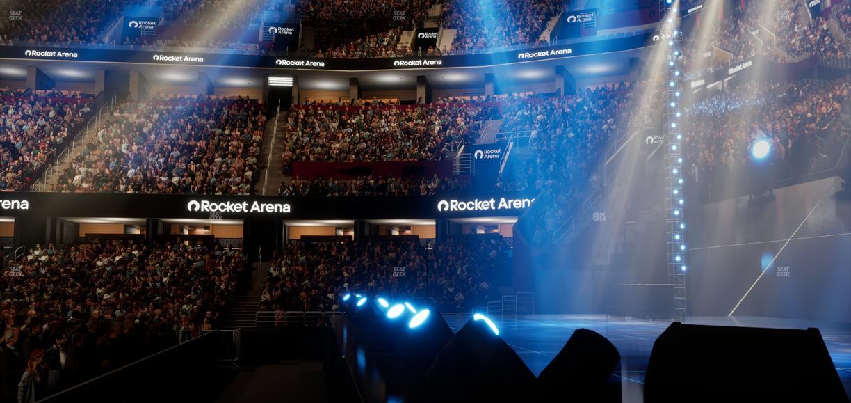Rocket Arena - Section 118 Seat View