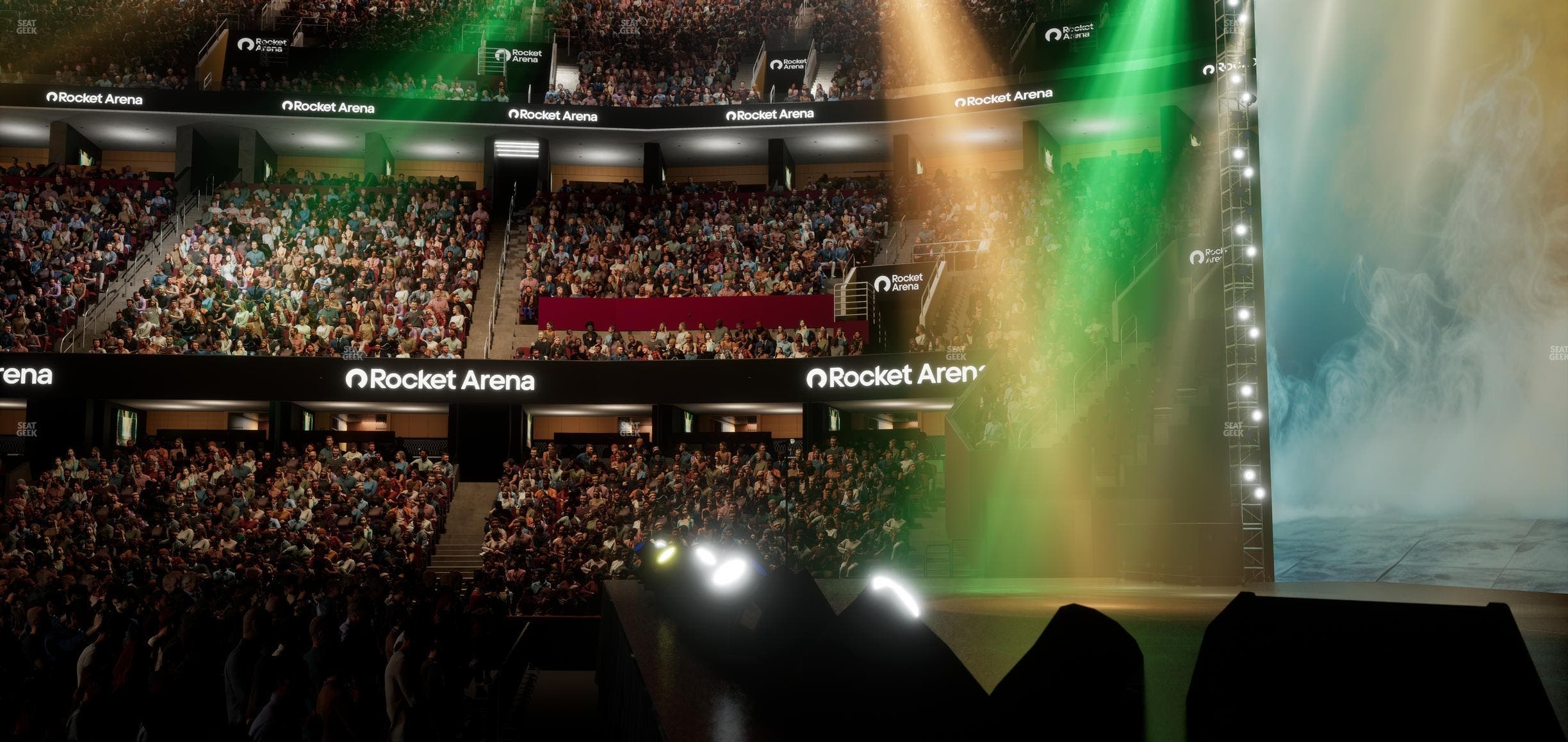 Rocket Arena - Section 118 Seat View