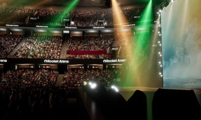 Rocket Arena - Section 118 Seat View
