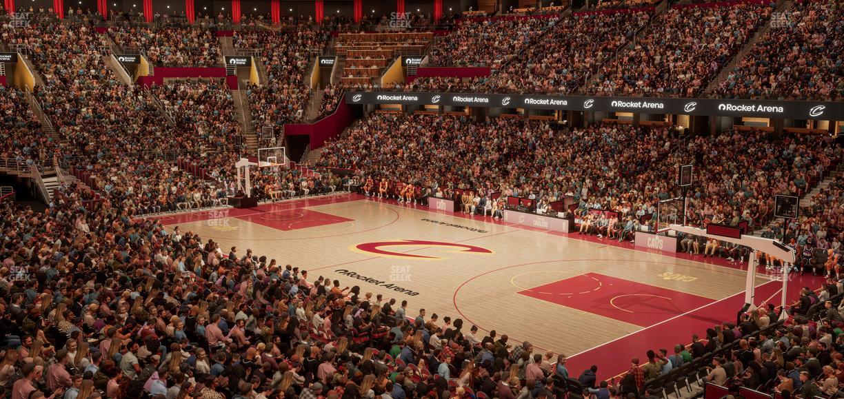 Rocket Arena - Section 118 Seat View