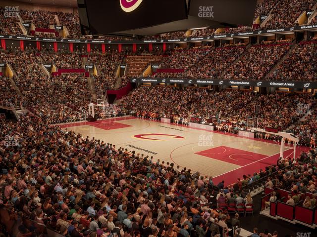 Rocket Arena - Section 118 Seat View Rocket Arena - Section 118 Seat View