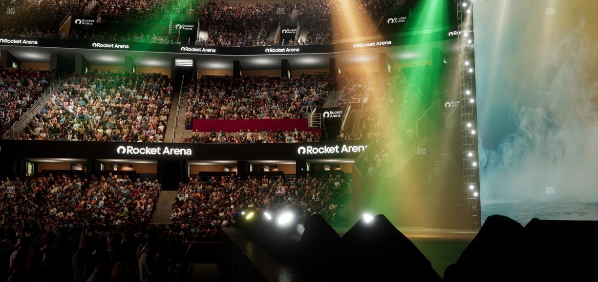 Rocket Arena - Section 118 Seat View