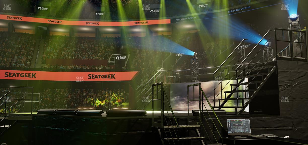 Rocket Arena - Section 118 Seat View