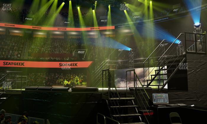 Rocket Arena - Section 118 Seat View