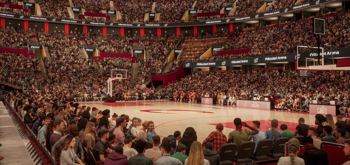 Rocket Arena - Section 118 Seat View