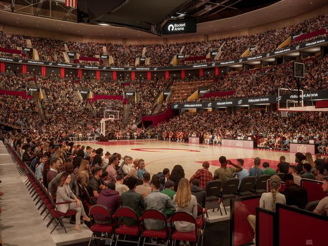 Rocket Arena - Section 118 Seat View