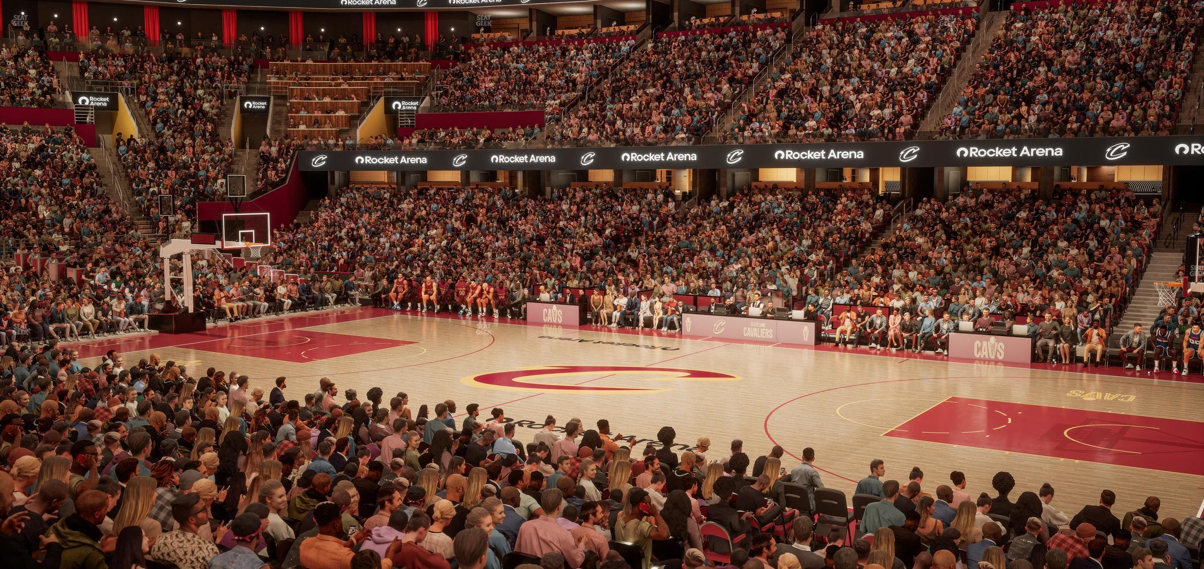 Rocket Arena - Section 119 Seat View