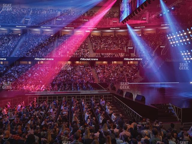 Rocket Arena - Section 119 Seat View