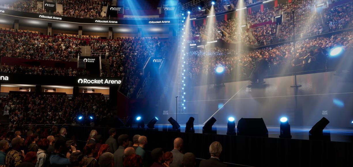 Rocket Arena - Section 119 Seat View
