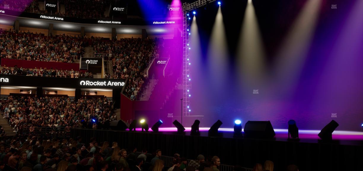 Rocket Arena - Section 119 Seat View