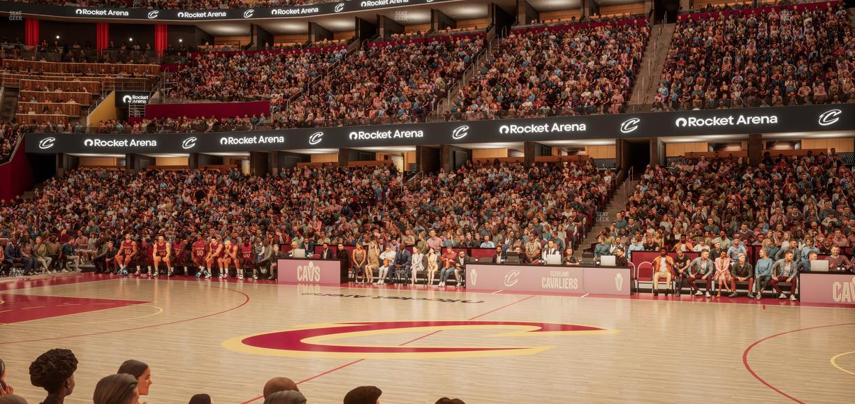 Rocket Arena - Section 120 Seat View