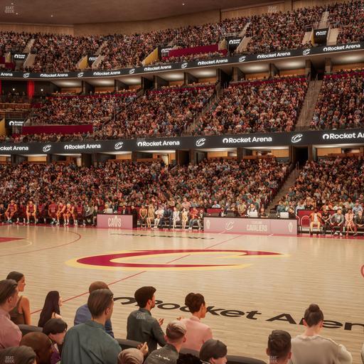Rocket Arena - Section 120 Seat View