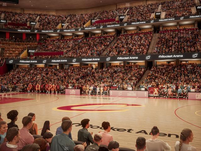 Rocket Arena - Section 120 Seat View