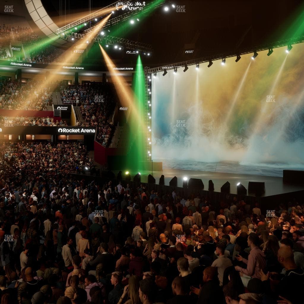 Rocket Arena - Section 120 Seat View