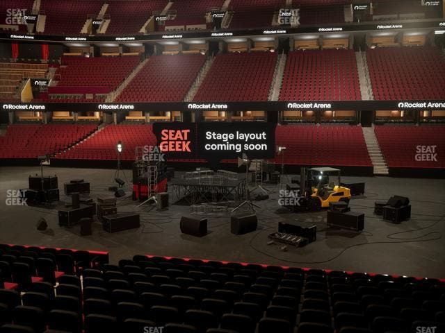 Rocket Arena - Section 120 Seat View