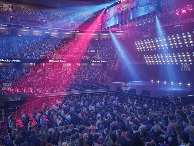 Rocket Arena - Section 120 Seat View