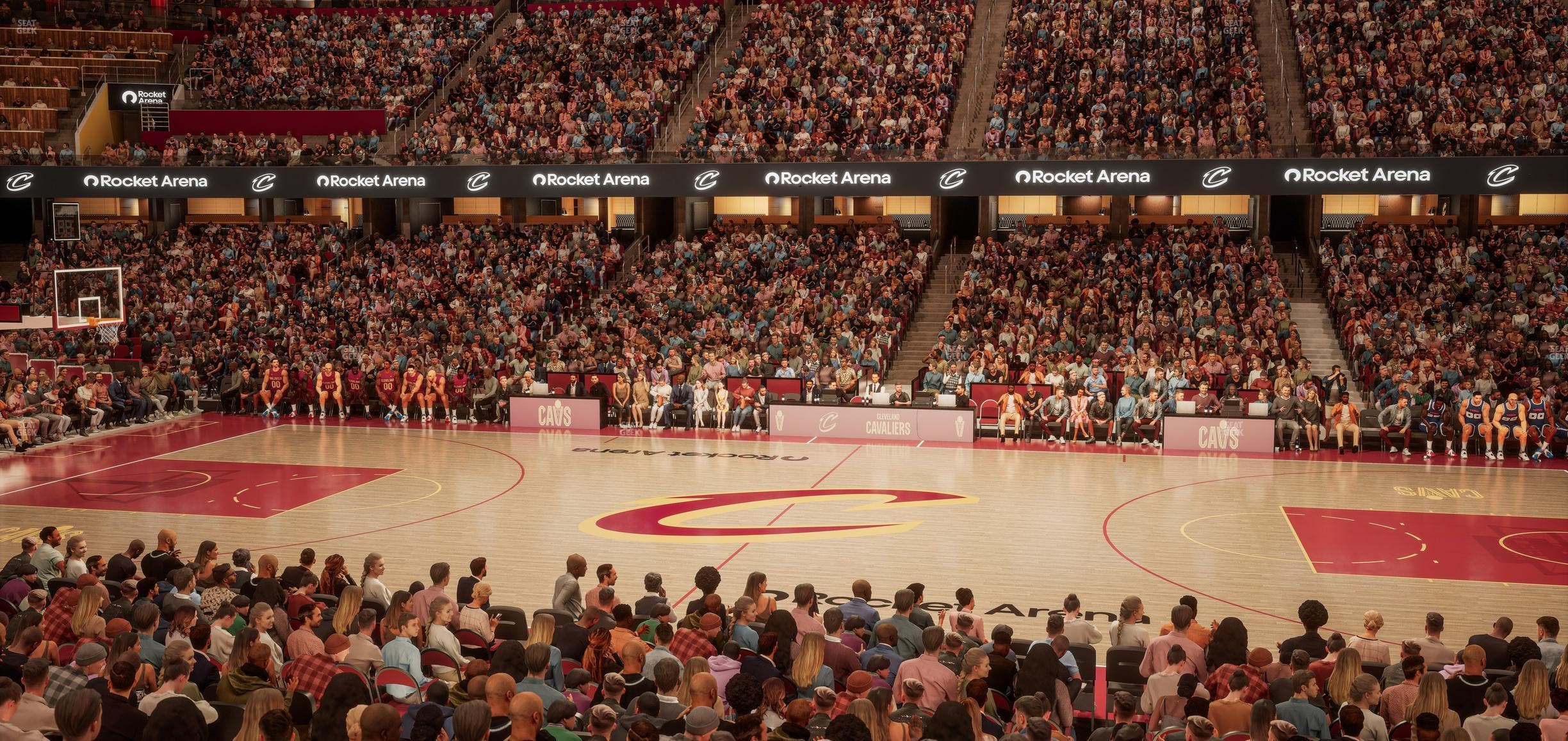 Rocket Arena - Section 120 Seat View