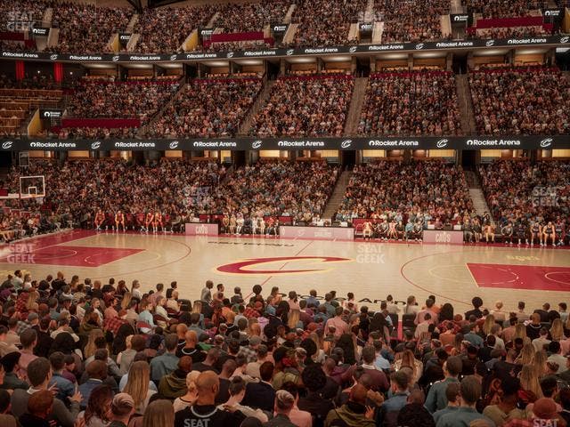 Rocket Arena - Section 120 Seat View