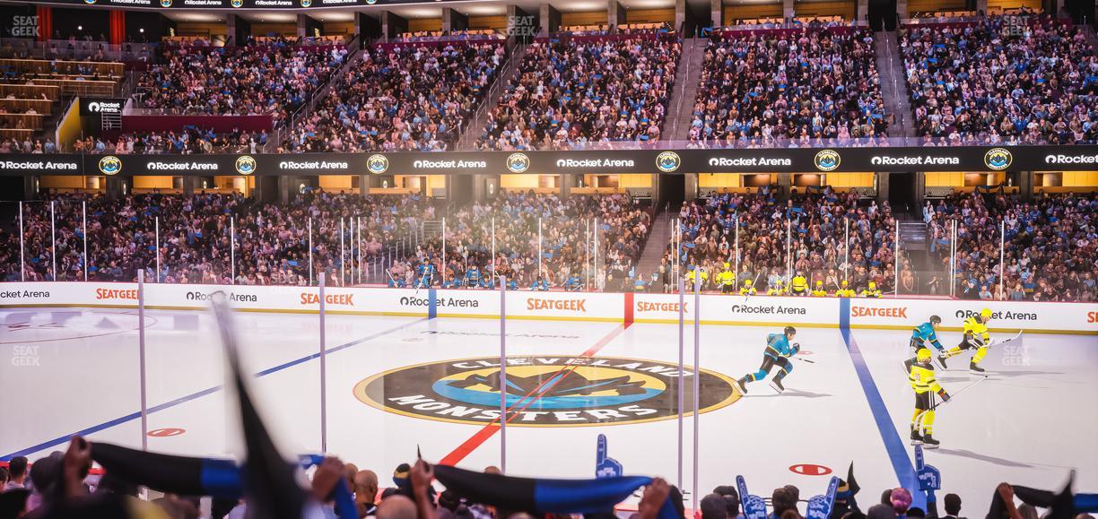 Rocket Arena - Section 120 Seat View