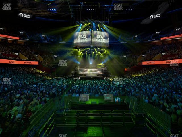 Rocket Arena - Section 120 Seat View Rocket Arena - Section 120 Seat View