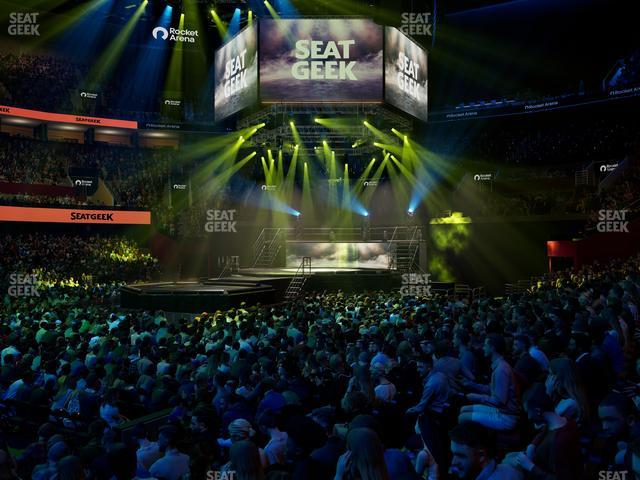 Rocket Arena - Section 121 Seat View Rocket Arena - Section 121 Seat View