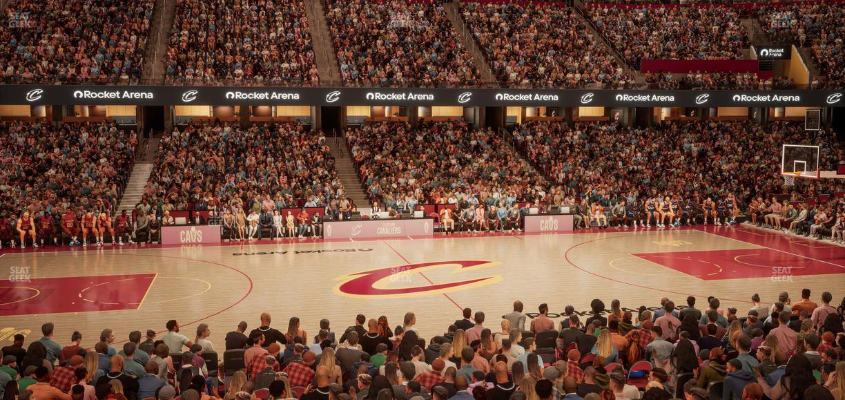 Rocket Arena - Section 121 Seat View