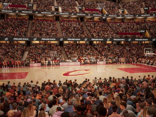 Rocket Arena - Section 121 Seat View Rocket Arena - Section 121 Seat View