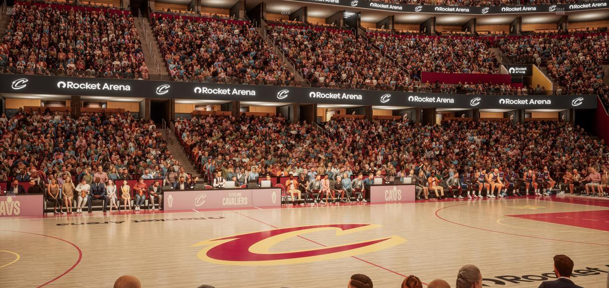 Rocket Arena - Section 121 Seat View
