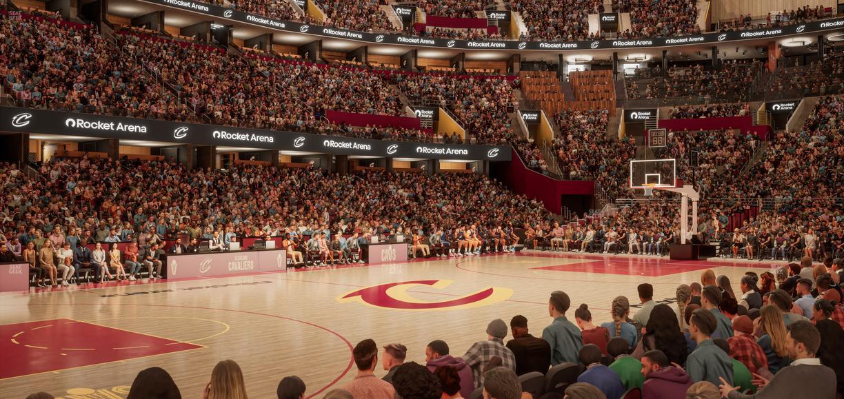 Rocket Arena - Section 122 Seat View